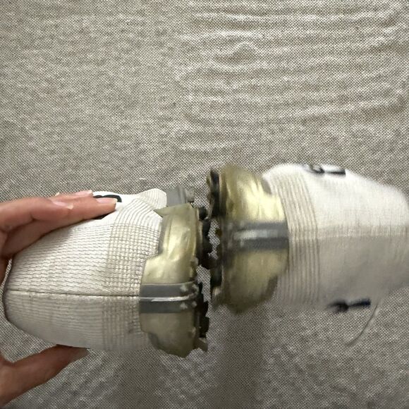 Under Armour UA Spieth 2 Gore-Tex Golf Shoes Size 11.5 White Gray Blue Mens - Picture 5 of 9